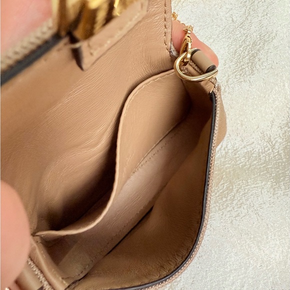 Fendi Kuban Canvas FF Embroidered Nano Baguette Bag Charm Grezzo Multicolor - Picture 14 of 17